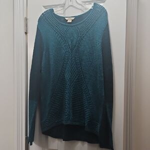 Natural Reflections Teal Women's Sweater